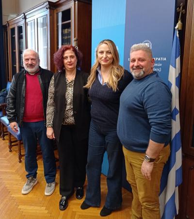 Συνάντηση της συντονιστικής επιτροπής του Νοσοκομείου Βέροιας με την Συντονίστρια του Γραφείου του Πρωθυπουργού