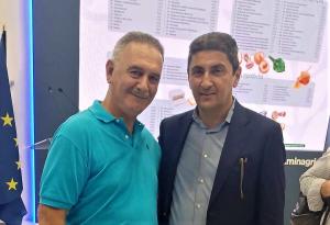 Με τον Υπουργό Αγροτικής Ανάπτυξης Λευτέρη Αυγενάκη συναντήθηκε ο Θεόφιλος Τεληγιαννίδης