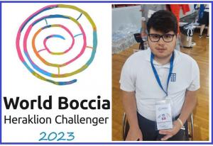 4η θέση ο Ντουμανόπουλος στο World Boccia Heraklion Challenger 202