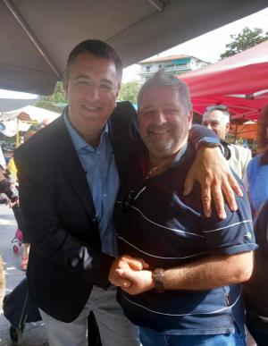 Συνάντηση του Πρόεδρου των εργαζομένων Νοσοκομείου Βέροιας Ηλία Νοβάκη με τον Περιφεριάρχη Απόστολου Τζιτζικώστα