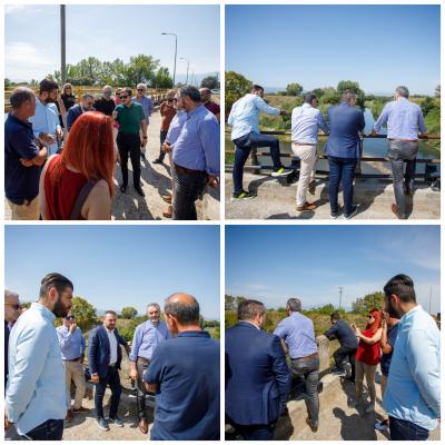 Στην Τάφρο 66 για τον κίνδυνο πλημμύρας του κάμπου το ΠΑ.ΣΟ.Κ.