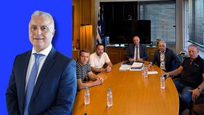 Στον Υπουργό Αγροτικής Ανάπτυξης ο Λάζαρος Τσαβδαρίδης για αιτήματα των Ελλήνων βοοτρόφων