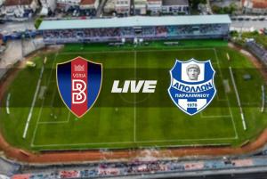 Γ' ΕΘΝΙΚΗ: ΒΕΡΟΙΑ - ΑΠΟΛΛΩΝ ΠΑΡΑΛΙΜΝΙΟΥ (LIVE)