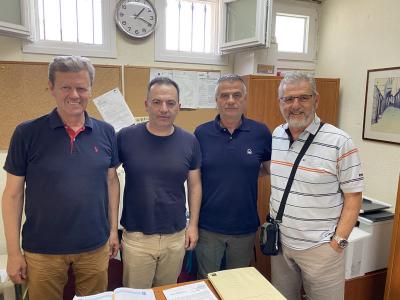 Συνάντηση εκπροσώπων της «Βέροια 1960» με τον Αντιδήμαρχο Αθλητισμού Βέροιας