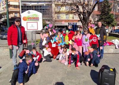 «Πρεσβευτές» για την ενίσχυση της ανακύκλωσης μαθητές του 1ου Δημοτικού Σχολείου Νάουσας