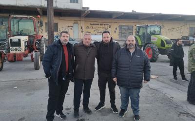 Μήνυμα συμπαράστασης στους αγρότες του Δήμου Αλεξάνδρειας