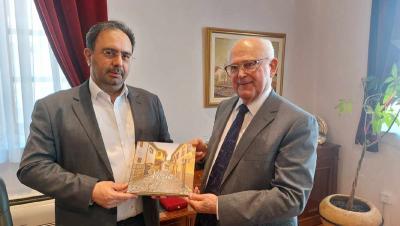 Τον Πρέσβη της Κούβας υποδέχθηκε ο Δήμαρχος Βέροιας Κώστας Βοργιαζίδης