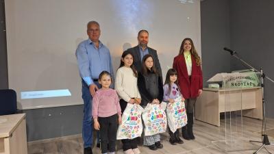 Ο Δήμαρχος Νάουσας έκοψε την πίτα του Α.Ο. Νάουσας &quot;Ηρακλής&quot;