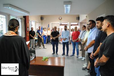 Με αγιασμό ξεκίνησε η νέα περίοδος του Συλλόγου Κρητικών Ημαθίας