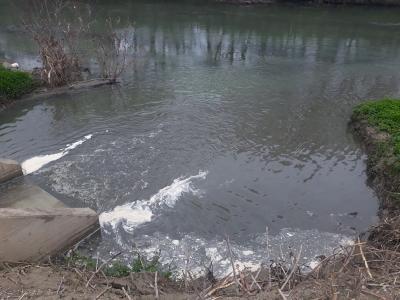 Νέες φωτογραφίες από την ρύπανση του &quot;66&quot; από τον Βιολογικό της Βέροιας