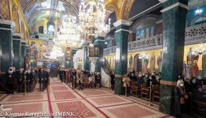 Η υποδοχή του 2023 στον κατάμεστο Ναό του Οσίου Αντωνίου