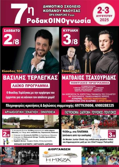 Το Σαββατοκύριακο η 7η ΡοδακΟΙΝΟγνωσία στον Κοπανό Νάουσας