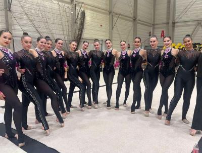 Πολύ καλή εμφάνιση των νεανίδων Αισθητικής ομαδικής Γυμναστικής του Φιλίππου Βέροιας