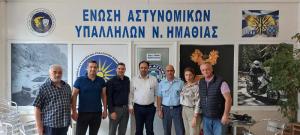 Σε παραγωγικό κλίμα οι συναντήσεις του υποψ. Δημάρχου Κώστα Βοργιαζίδη με ανώτερα στελέχη των Σωμάτων Ασφαλείας – Επίσκεψη στο Δικαστικό Μέγαρο