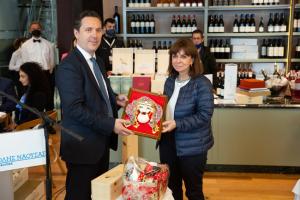 Το "έζησε" στη Νάουσα η πρόεδρος της Δημοκρατίας Κατερίνα Σακελλαροπούλου