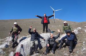 Στην κορυφή Γρίβας του όρους Βέλλια με τους Ορειβάτες Βέροιας