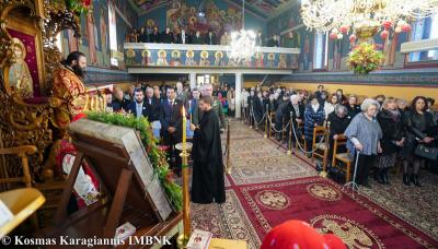 Η Αγία Βαρβάρα γιόρτασε την πολιούχο της