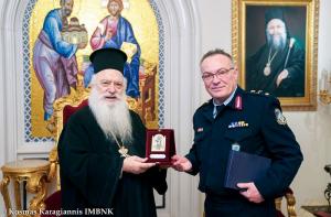 Εθιμοτυπική επίσκεψη από τον Γενικό Περιφερειακό Αστυνομικό Διευθυντή Κεντρικής Μακεδονίας στον Μητροπολίτη Βεροίας