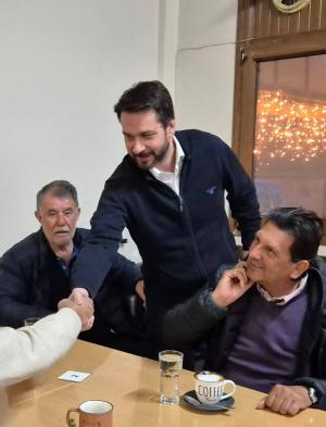 Τάσος Μπαρτζώκας: Συνεχίζονται οι επισκέψεις στους αγρότες της Ημαθίας για τις ζημιές από τον παγετό