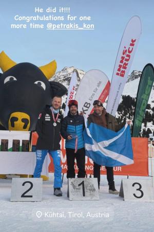 1η &amp; 3η θέση για τον Πετράκη στο Ευρωπαϊκό Κύπελλο Para Snowboard της Αυστρίας
