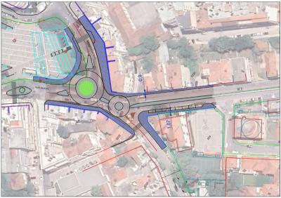 «Κυκλοφοριακή ανάσα» με την κατασκευή κυκλικών κόμβων στο ύψος της Πλατείας Ωρολογίου