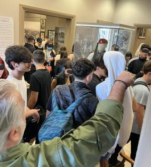 Μαθητές Λυκείου από τον Βόλου στο Βλαχογιάννειο Μουσείο Βέροιας