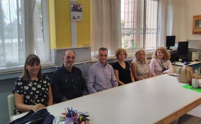 Επίσκεψη του Θόδωρου Κακαγιάννη στο 1ο Δημοτικό Σχολείο Μελίκης