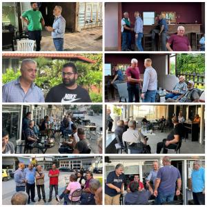 Σε χωριά του Δήμου της Νάουσας ο Λάζαρος Τσαβδαρίδης