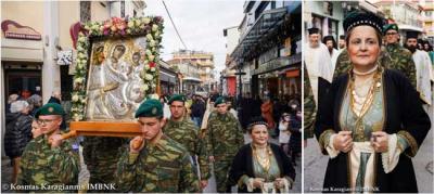 Πολυαρχιερατικό Συλλείτουργο και Ιερά Λιτανεία για τον πολιούχο της Βεροίας