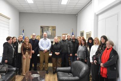 Υποδοχή νέων υπαλλήλων κοινωνικών δομών από τον Δήμαρχο Νάουσας