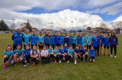 Δυναμική παρουσία του &quot;Βικέλα&quot; Βέροιας στο δρομικό Τρίαθλο στην Σκύδρα