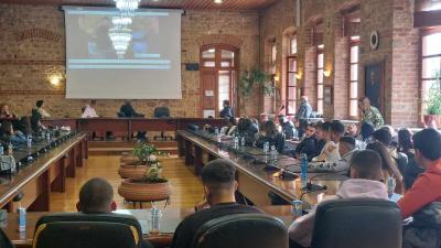 Στη Βέροια αιρετοί, μαθητές και καθηγητές από τον αδελφοποιημένο Δήμο Άργους-Μυκηνών