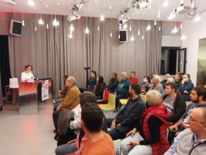 Η Θεανώ Καπέτη παρουσίασε στη Βέροια το κάλεσμα του ΚΚΕ