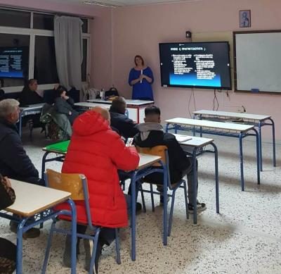 Δράση ενημέρωσης και ευαισθητοποίησης στο Σχολείο Δεύτερης Ευκαιρίας Νάουσας