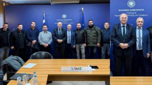 Εποικοδομητική συνάντηση εργασίας με τον Υπουργό Αγροτικής Ανάπτυξης και Τροφίμων Κώστα Τσιάρα και εκπροσώπους του αγροτικού κόσμου