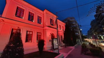 "Πορτοκαλί" έγινε το Δημαρχείο Βέροιας για την Παγκόσμια Ημέρα για την Σκλήρυνση κατά Πλάκας