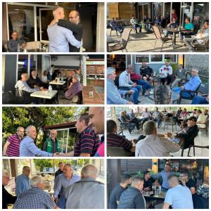 Συνεχίζει με αμείωτη ένταση την προεκλογική του περιοδεία ο Λάζαρος Τσαβδαρίδης