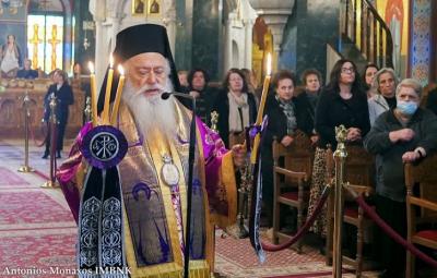 Προηγιασμένη Θεία Λειτουργία στο πολιούχο της Βέροιας Οσίου Αντωνίου του Νέου