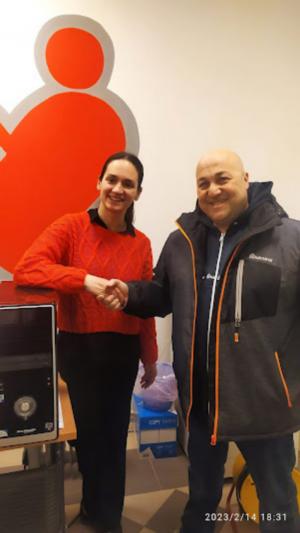 Δωρεά Υπολογιστή στο Σύλλογο Κοινωνικής Πρωτοβουλίας Βέροιας  "Πρωτοβουλία για το Παιδί"