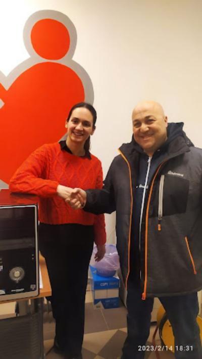 Δωρεά Υπολογιστή στο Σύλλογο Κοινωνικής Πρωτοβουλίας Βέροιας  &quot;Πρωτοβουλία για το Παιδί&quot;