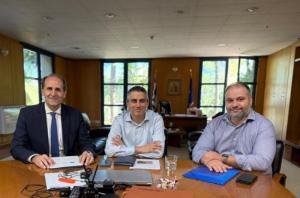 Στο επίκεντρο η Σύνδεση με την Εγνατία – Συνάντηση Δημάρχου Νάουσας με τον Υπουργό Υποδομών