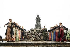 Γυρίσματα για την δημιουργία ταινίας για το Ολοκαύτωμα της Νάουσας