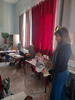 Δράση Ενημέρωσης για την συνύπαρξη ανθρώπων και ζώων στο 1ο Δημοτικό Σχολείο Μακροχωρίου