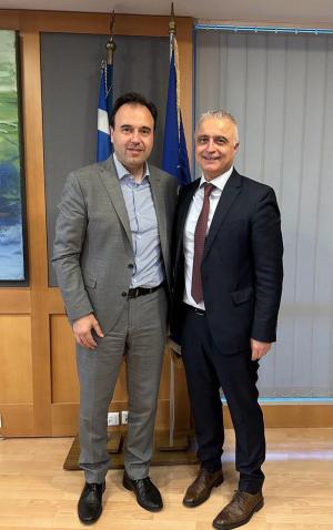 Η ψηφιακή αναβάθμιση της Ημαθίας, στην ατζέντα της συνάντησης του Λάζαρου Τσαβδαρίδη με τον Υπουργό Ψηφιακής Διακυβέρνησης