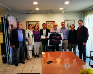 Συγκινητική συνάντηση του «Ζαφειράκη» με τον ομώνυμο σύλλογο των Ναουσαίων της Αθήνας!