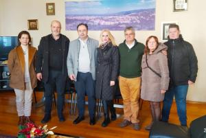 Συνάντηση του Συλλόγου Βλάχων με τον Δήμαρχο Βέροιας Κώστα Βοργιαζίδη