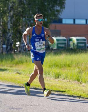 Νέο ατομικό ρεκόρ του Άνθιμου Κελεπούρη στα 20 χλμ βάδην